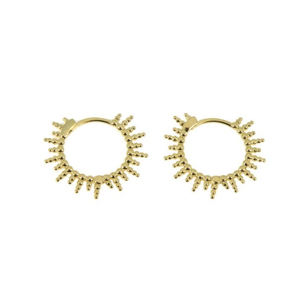 Boucles d'oreilles Halo
