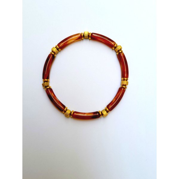 Bracelet Masha fin marron