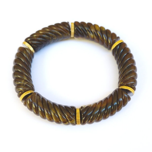 Bracelet Masha striés noir