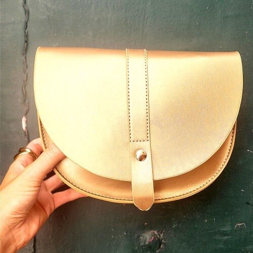 sac Celine doré