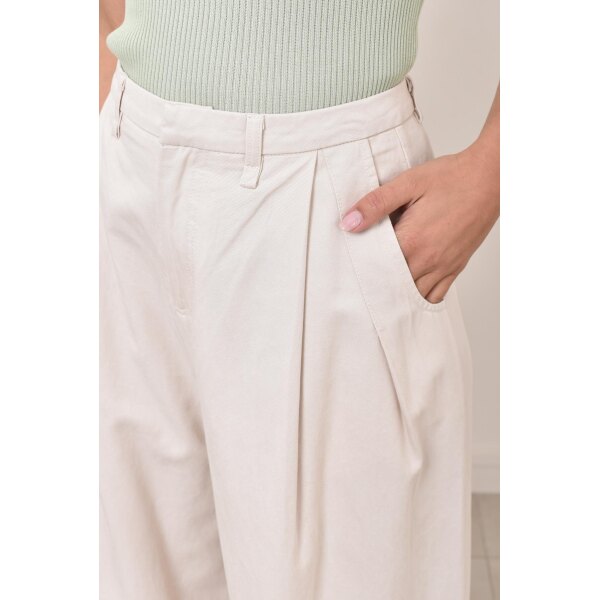 Pantalon Tencel écru