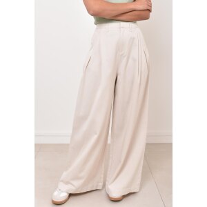 Pantalon Tencel écru